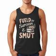 Bookworm Fueled By Sarcasm And Smut Book Reading Men Tank Top