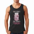 Bookworm Library Banned Book -Adults Short Sleeve Modern Crew Neck Small Straight Imported They Didn't Ban Books They Banned Thinking Men Tank Top