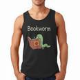 Bookworm Worm Reading Book Lover Read Books Librarian Men Tank Top