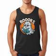 BOOOKS Cute Ghost Reading Books Halloween Men Tank Top