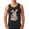 Bunny Rabbit Reading Books Rabbit Books Bunny Reader Men Tank Top Bunny Rabbit Reading Books Rabbit Books Bunny Reader Men Tank Top