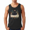 Cat On Open Book Mushrooms Ferns Dark Academia Men Tank Top Cat On Open Book Mushrooms Ferns Dark Academia Men Tank Top