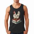 Chicken Books Back To School First Day Of School Boys Girls Men Tank Top