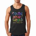 Color Our World Summer Reading 2025 Boho Wildflower Book Men Tank Top Color Our World Summer Reading 2025 Boho Wildflower Book Men Tank Top