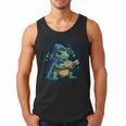 Cool Magical Book With Wizard Turtle For Adults And Kids Men Tank Top Cool Magical Book With Wizard Turtle For Adults And Kids Men Tank Top