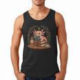 Cute Axolotl Reading Books Cozy Bookworm Men Tank Top