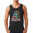Cute Dragon Reading a Book Bookworm For Men Women Kid Men Tank Top