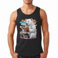 Cute Polar Bear Is Reading a Book Reading Polar Bear Men Tank Top Cute Polar Bear Is Reading a Book Reading Polar Bear Men Tank Top