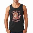 Cute Reading Outfit Book Lover Tee For Women Who Read Men Tank Top