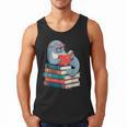 Cute Reading Seal On Books Book Lover Men Tank Top