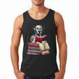 Dalmatian Reading Books Matching Bookworm Readers Librarian Men Tank Top