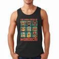 DCC Many Faces Of Mordecai Grid Gamer Series Book Men Tank Top DCC Many Faces Of Mordecai Grid Gamer Series Book Men Tank Top