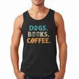 Dogs Books Coffee Reading Book Lover Men Tank Top Dogs Books Coffee Reading Book Lover Men Tank Top