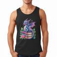 Dragon Book Fantasy Reading Men Tank Top