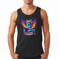 Dragon Reading a Book Bookworm Book Men Tank Top
