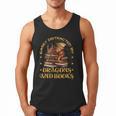 Easily Distracted By Dragons And Books Fantasy Book Lover Men Tank Top