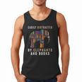 Easily Distracted By Elephants And Books Elephant Men Tank Top
