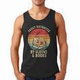 Easily Distracted By Sloths And Books Men Tank Top