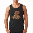 Fall Book Vintage Turkey Thanksgiving Reading Book Lovers Men Tank Top Fall Book Vintage Turkey Thanksgiving Reading Book Lovers Men Tank Top