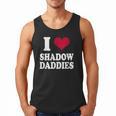 Fantasy Romantasy Book Lover I Love Heart Shadow Daddies Men Tank Top