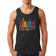 Floral Flower Book Equality Human Rights Women's Rights Men Tank Top