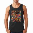 Geometric History Educated Women Reading Book Melanin Men Tank Top