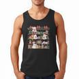Ghost Christmas Reading Book Lover Library Christmas Teacher Men Tank Top Ghost Christmas Reading Book Lover Library Christmas Teacher Men Tank Top