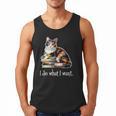 Girls Books I Do What I Want Calico Cat Lover Men Tank Top Girls Books I Do What I Want Calico Cat Lover Men Tank Top