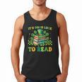 Goods Luck Read Librarian Book Patrick Days Shamrock Clover Men Tank Top Goods Luck Read Librarian Book Patrick Days Shamrock Clover Men Tank Top