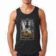 Gothic Book Lover Skeleton Men Tank Top