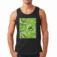 Green Comic Book Green Graphic Men Tank Top