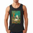 Groovy Ghost Reading Book Cat Halloween Ghost Teacher Men Tank Top Groovy Ghost Reading Book Cat Halloween Ghost Teacher Men Tank Top