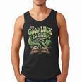 Groovy It's Good Luck To Read St Patrick's Day Book Lucky Men Tank Top