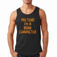 Halloween Pretend I'm Book Character Costume Lazy Adult Kids Men Tank Top Halloween Pretend I'm Book Character Costume Lazy Adult Kids Men Tank Top