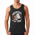 Haunted By My TBR Cute Ghost Book Reading Teacher Halloween Men Tank Top Haunted By My TBR Cute Ghost Book Reading Teacher Halloween Men Tank Top