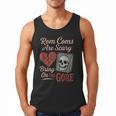 Horror Book Club Creepy Reader Gothic Fiction Thriller Fan Men Tank Top