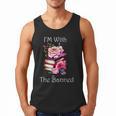 I'm With The Banned Books Bold Statement Against Censorshi Men Tank Top