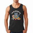 I'm An Indoor Cat Introvert Pizza Popcorn Book Gamer Cat Men Tank Top