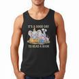 Its A Good Day To Read A Book Cute Pig & Elephant Adventure Men Tank Top