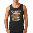 Its Okay Not To Be Okay Mental Health Awareness Floral Books Men Tank Top Its Okay Not To Be Okay Mental Health Awareness Floral Books Men Tank Top