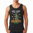 Just a Boy Who Loves Dragons And Books Reading Dragon Men Tank Top Just a Boy Who Loves Dragons And Books Reading Dragon Men Tank Top