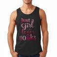 JUST A GIRL WHO LOVES BOOKS LIBRARIAN BOOK LOVERS BOOKWORM Men Tank Top
