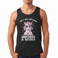 Just a Girl Who Loves Unicorns & Books Bookish Unicorn Love Men Tank Top Just a Girl Who Loves Unicorns & Books Bookish Unicorn Love Men Tank Top