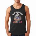 Just One More Chapter Skeleton Reading Book Bookworm Reader Men Tank Top