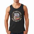 I Just Want To Read Books And Pet Cats Cat And Book Men Tank Top I Just Want To Read Books And Pet Cats Cat And Book Men Tank Top