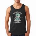 Kids I Read Past My Bedtime Cute Book Dragon Pajama Men Tank Top