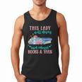 THIS LADY Will Never Own Enough BOOKS & YARN Men Tank Top