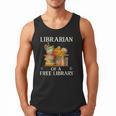 Librarian Of a Free Library Floral Book Lover Men Tank Top Librarian Of a Free Library Floral Book Lover Men Tank Top