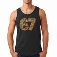Literary 67 Bookshelf Six Seven Reading Meme Men Tank Top