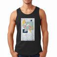 Little Miss Muffet Reading a Picture Book Men Tank Top